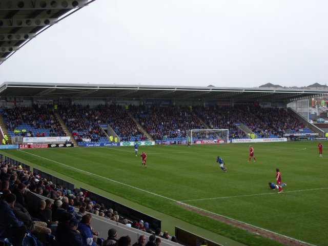 The South Stand During the Match